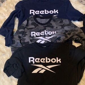Reebok Men's  Crewneck Sweatshirts bundle